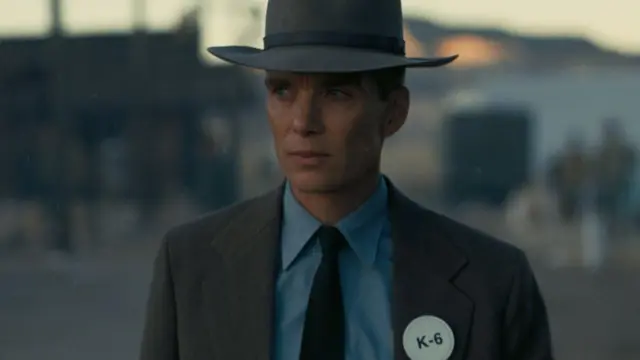 Cillian Murphy as Oppenheimer