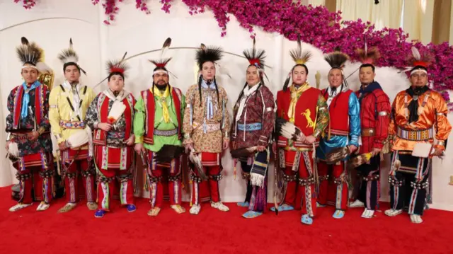 Osage Singers and Dancers