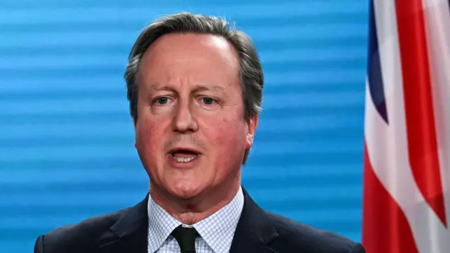 Foreign Secretary Lord David Cameron