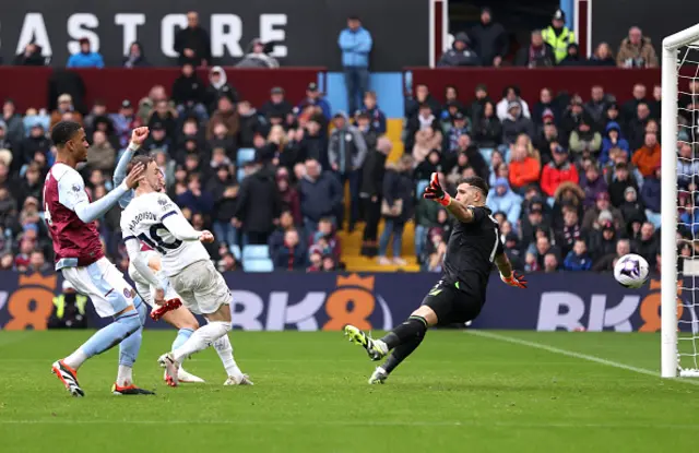 James Maddison of Tottenham Hotspur scores his team's first goal