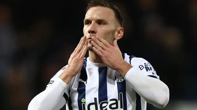 West Brom forward Andi Weimann