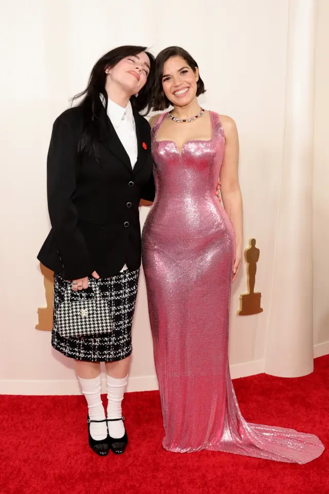 Billie Eilish and America Ferrera