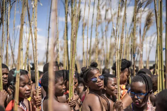 The 2023 reed dance in Eswatini.