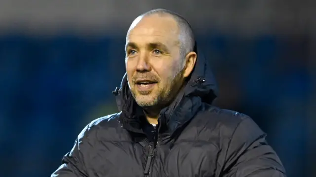 Greenock Morton manager Dougie Imrie