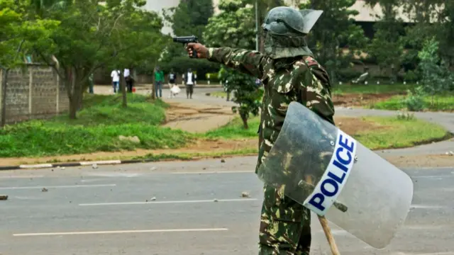 Kenyan police