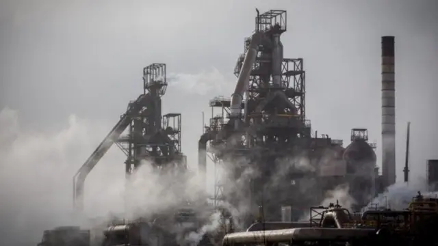 Port Talbot steel works