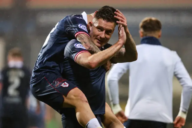 Raith celebrate