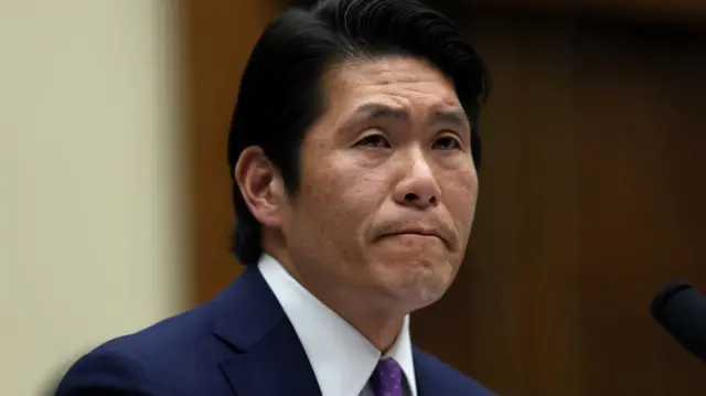 Special Counsel Robert Hur testifies in a House Judiciary Committee hearing about his inquiry into President Biden's handling of classified documents, on Capitol Hill in Washington, U.S., March 12, 2024