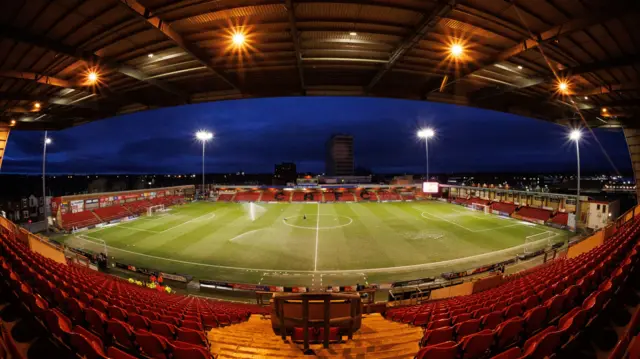 Crewe's Mornflake Stadium