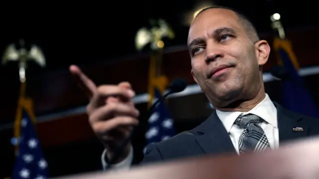 US House of Representatives Minority Leader Hakeem Jeffries