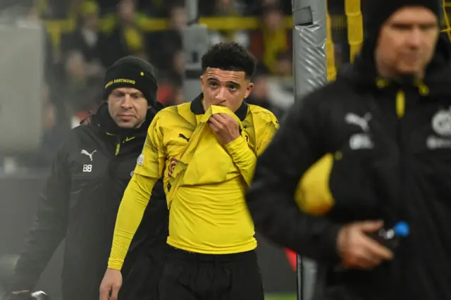 Jadon Sancho injury