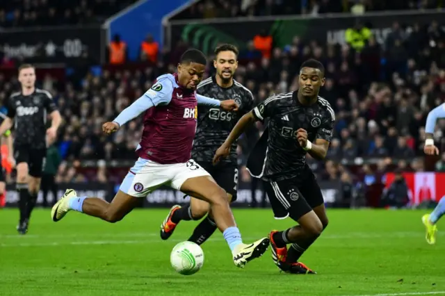 Bailey scores Villa's second