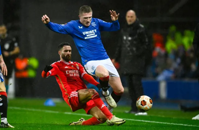 Rangers 0-0 Benfica (agg 2-2)