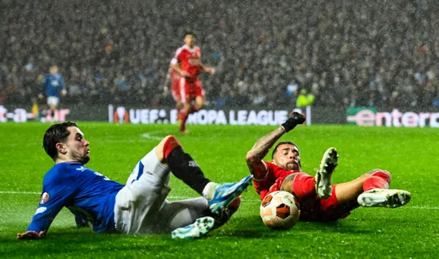 Rangers 0-1 Benfica (agg 2-3)