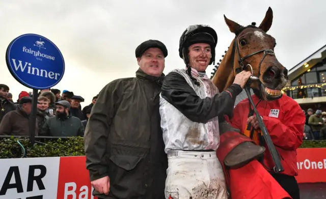 Gordon Elliott with Teahupoo at Fairyhouse