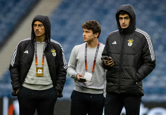 Benfica players