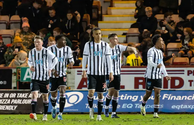 Dunfermline haven't scored three goals in a home game since November