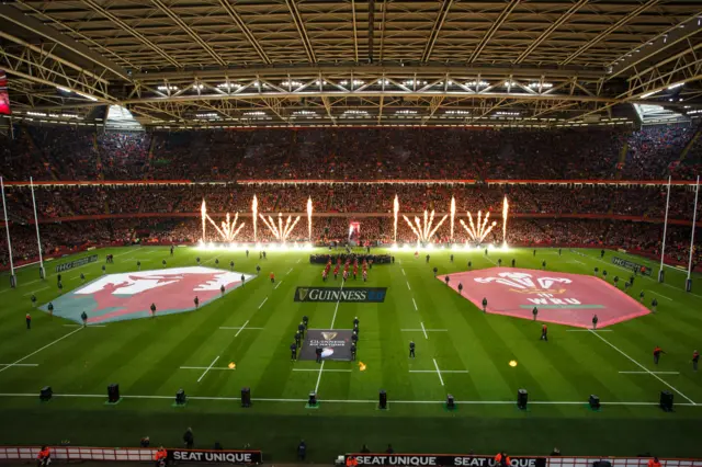 Inside the Principality Stadium