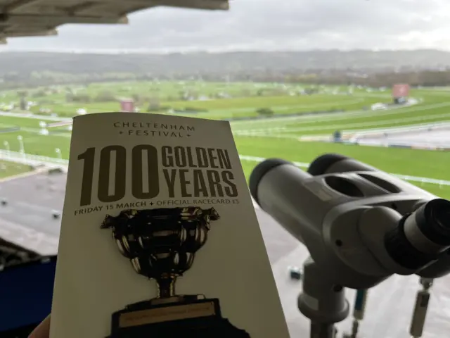 View of Cheltenham Racecourse