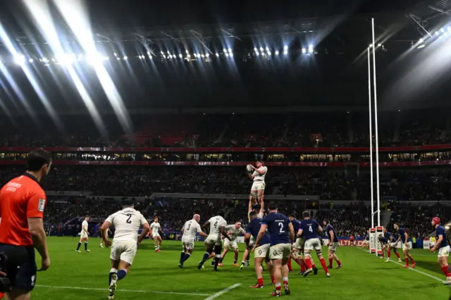 England line-out