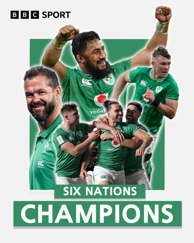 Ireland Six Nations champions