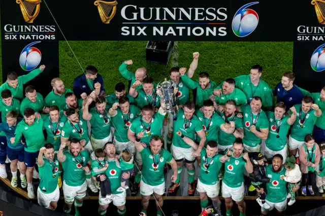 Ireland lift Six Nations title