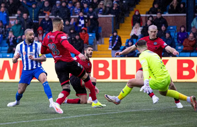 Kyle Vassell gets the Kilmarnock comeback started...