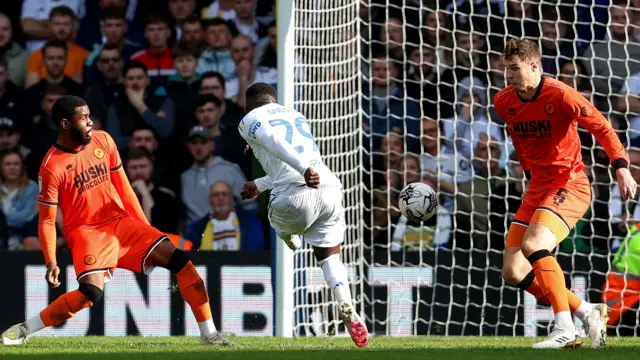 Willy Gnonto scores for Leeds