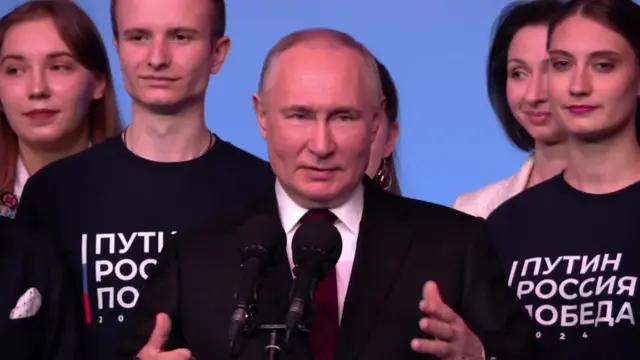 Russian President Vladimir Putin