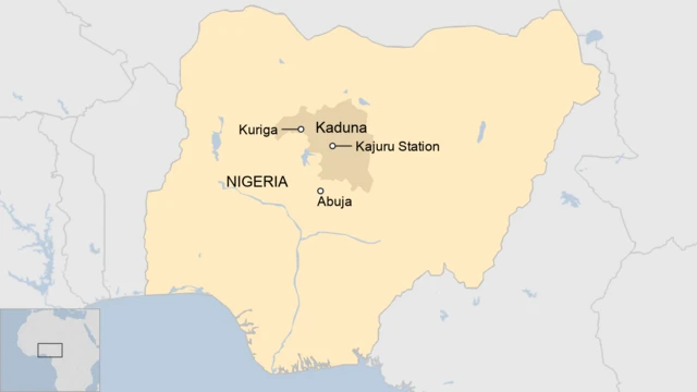 Map of Nigeria