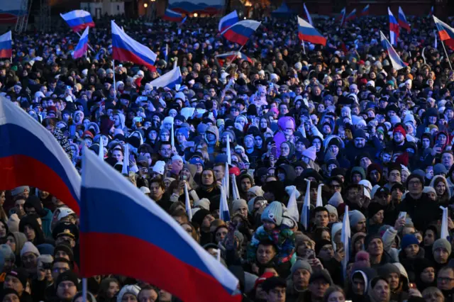 Crowds in Red Square