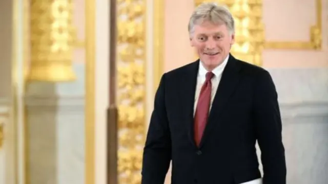 Kremlin spokesman Dmitry Peskov pictured earlier this month in Moscow