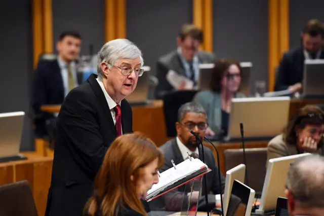 Mark Drakeford at FMQs