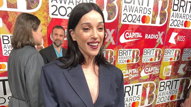 St Vincent arrives at the Brits 2024