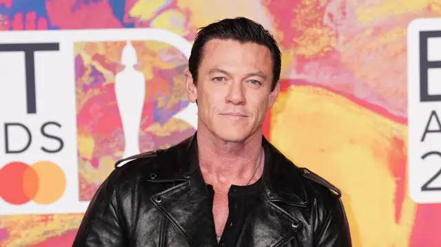 Luke Evans attending the Brit Awards 2024 at the O2 Arena, London. Picture date: Saturday March 2, 2024. PA Photo. See PA story SHOWBIZ Brits.