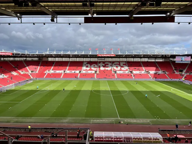 General view of the Bet365 Stadium