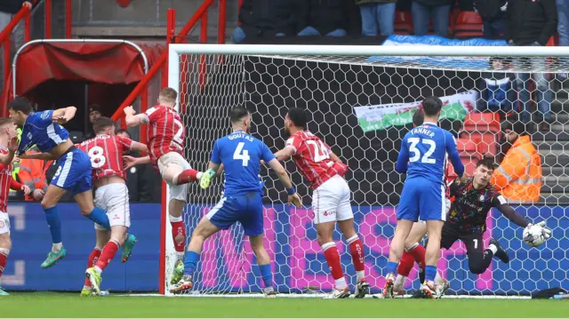 Perry Ng scores for Cardiff at Bristol City