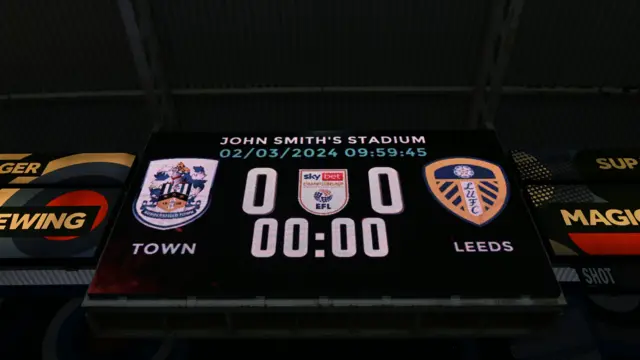 Huddersfield 0-0 Leeds