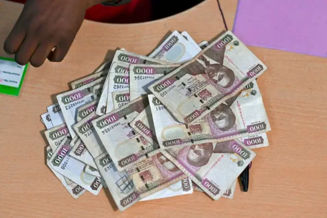 Kenyan shillings