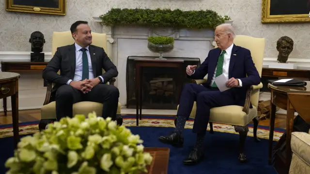 Joe Biden and Leo Varadkar