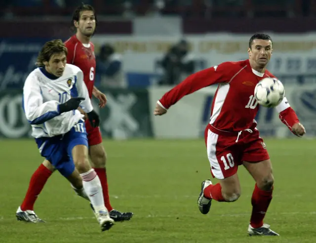 Gary Speed v Russia