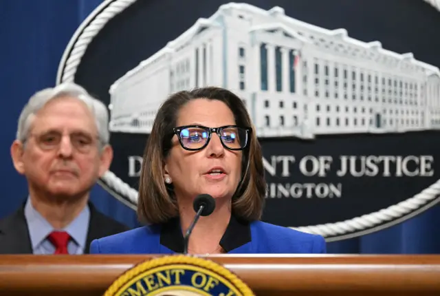 US Deputy Attorney General Lisa Monaco