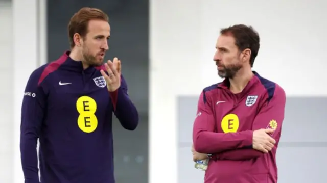 Harry kane & Gareth Southgate