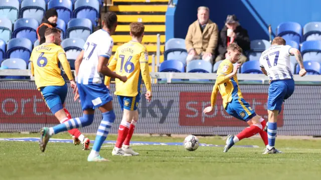 Harry Anderson scores for Colchester