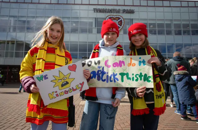 Partick Thistle fans