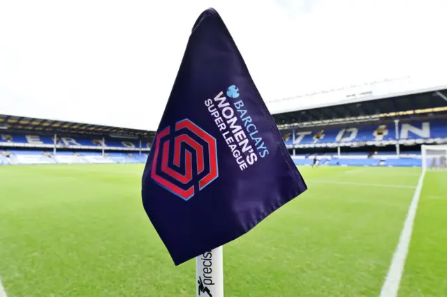 Women's Super League corner flag