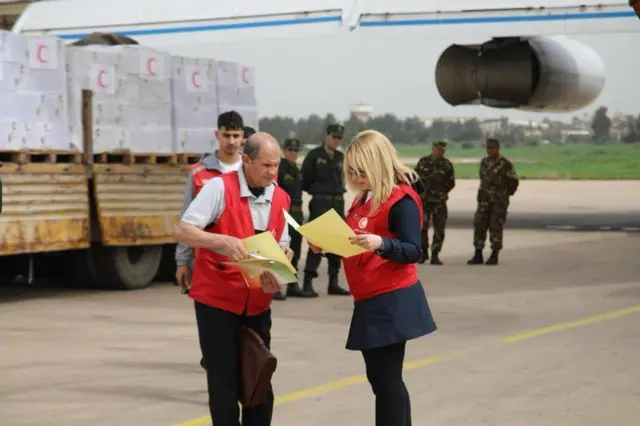 Humanitarian aid set for transportation from Algeria to Gaza