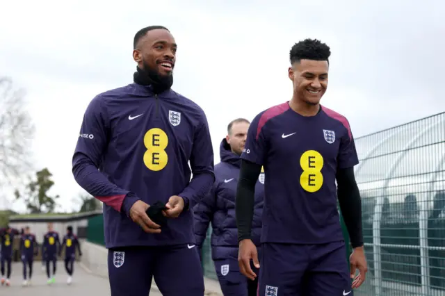 Ivan Toney and Ollie Watkins