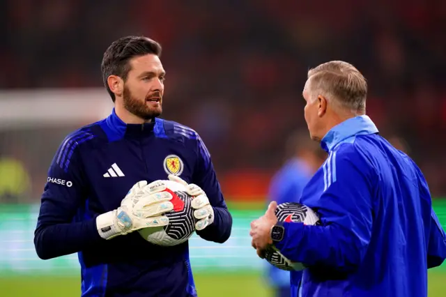 Scotland goalkeeper Craig Gordon