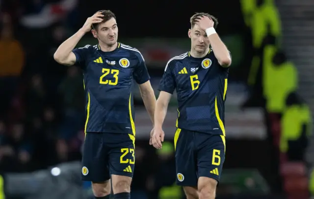 Kenny McLean and Kieran Tierney